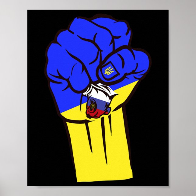 Affiche Ukraine forte  (Devant)