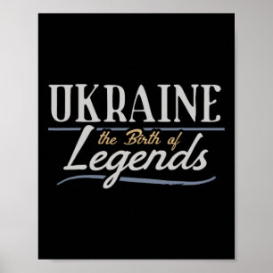 Affiche Ukraine la naissance de légendes