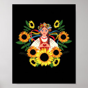 Affiche Ukraine Soutien Ukrainien Ukraine Je Suis Avec Ukr