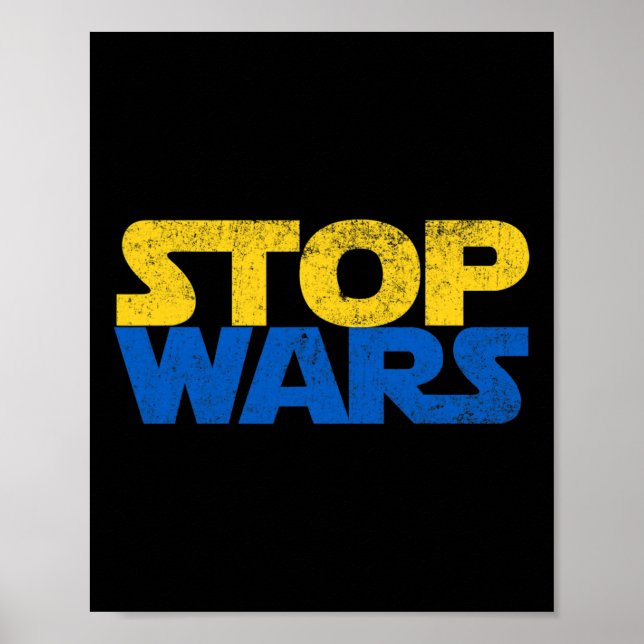 Affiche Ukraine Stop Wars  (Devant)