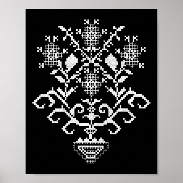 Affiche Ukraine Ukrainian Kiew Trysub Flag 6  (Devant)