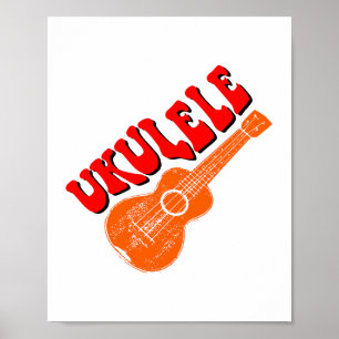 Affiche Ukulele Texte Super