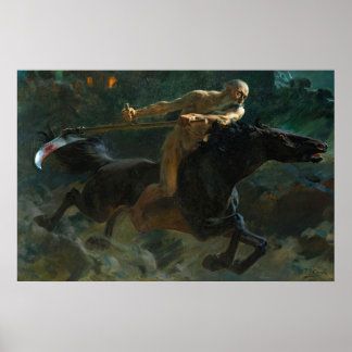 Affiche Ulpiano Checa - Time (1916)