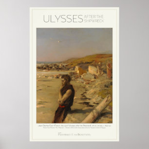 Affiche Ulysse après l'épave   Odyysey 24x36" Grand