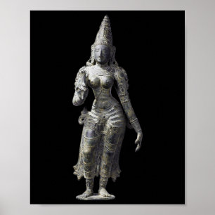 Affiche Uma Parvati Épouse du dieu hindou Shiva