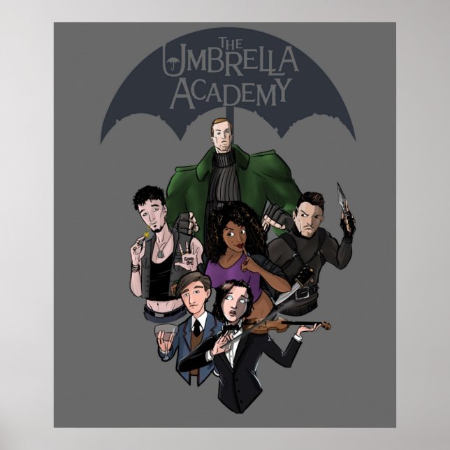 Affiche Umbrella Academy 12345 7 (Devant)