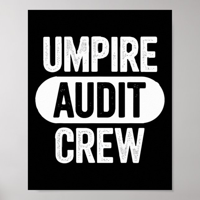 Affiche Umpire Audit Crew  (Devant)