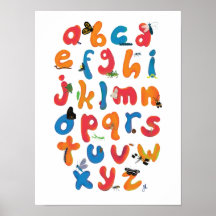 Un Alphabet de Collection de Insectes pour Enfants