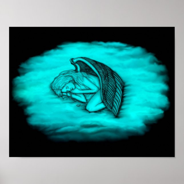 Affiche Un ange endormi (Devant)