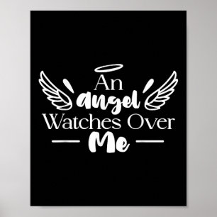 Affiche Un Ange Montre Sur Moi Papa Maman Femmes Hommes En
