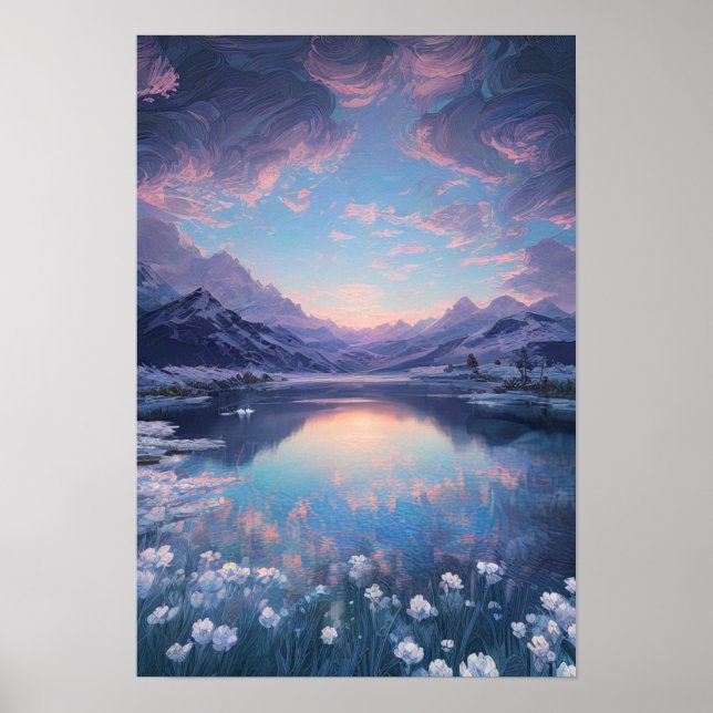 Affiche Un aperçu de la Majesté de la nature (Devant)