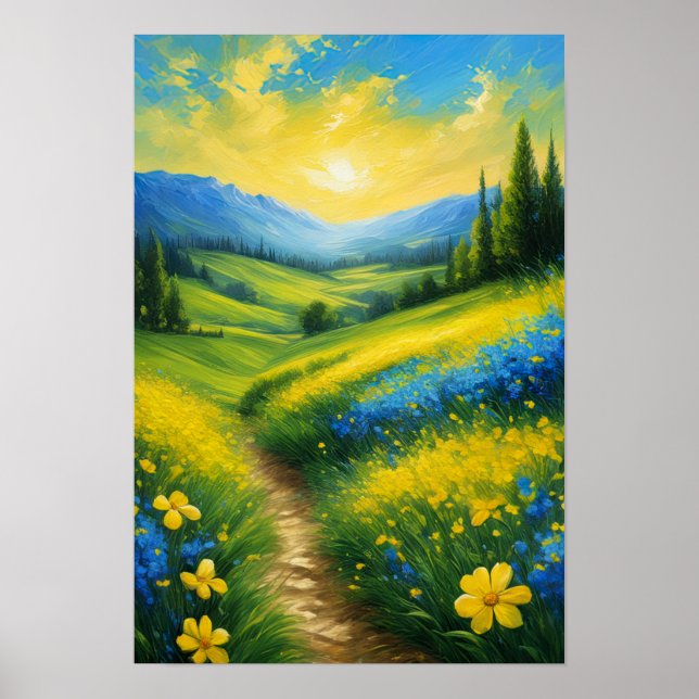 Affiche Un aperçu de la nature (Devant)