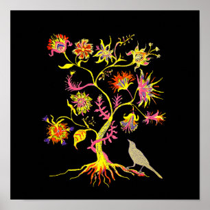 Affiche Un arbre magique de vie