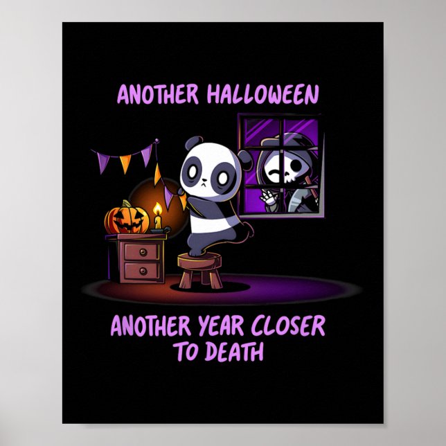 Affiche Un Autre Halloween Plus Proche De La Mort (Devant)