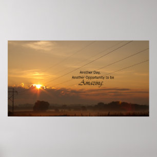 Affiche Un autre jour, une autre occasion d'être Extraordi