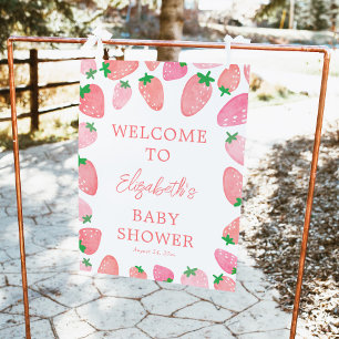 Affiche Un Baby shower Berry Swewberry