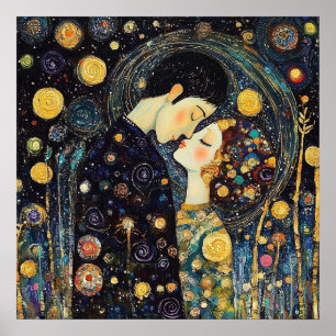 Affiche Un baiser en deux