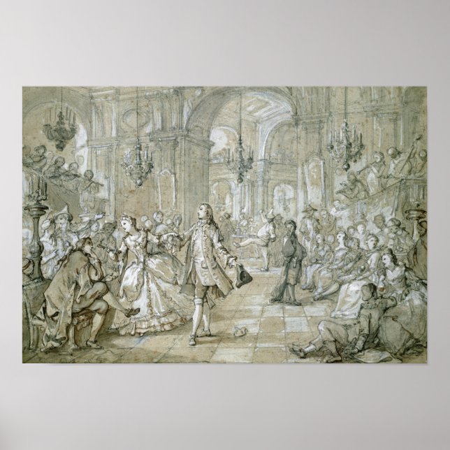 Affiche Un bal Masquerade (Devant)