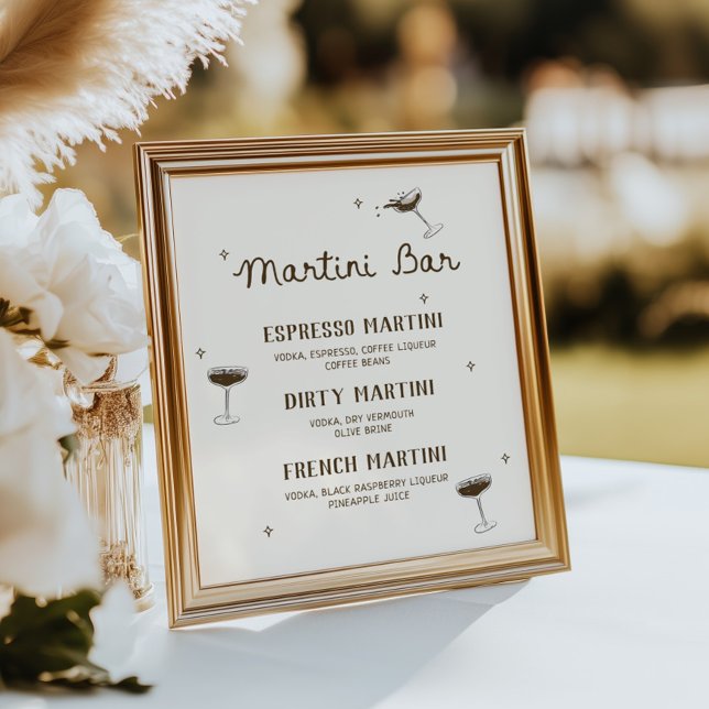 Affiche Un Bar À Espresso Un Peu Plus Ancien (Créateur téléchargé)