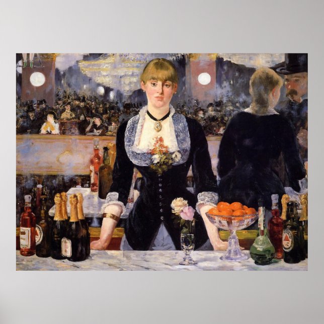 Affiche Un bar à Folies-Bergère (Devant)