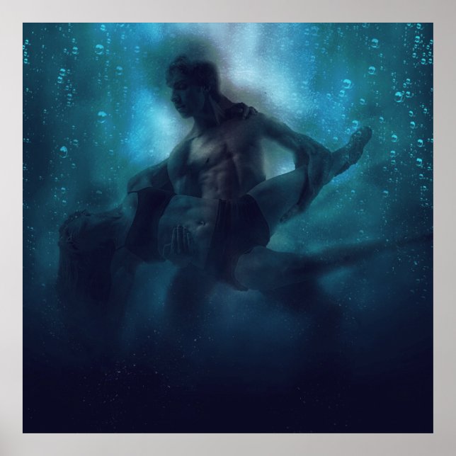 Affiche Un beau couple dansant (Devant)