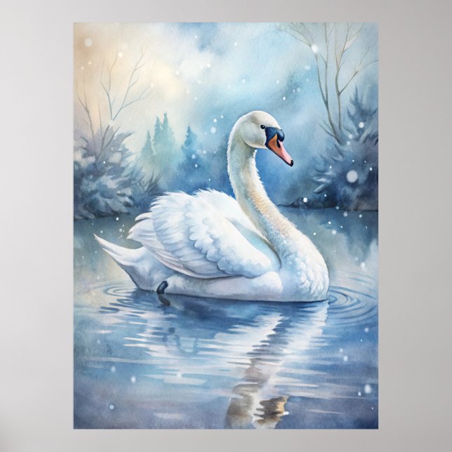 Affiche Un Beau Cygne (Devant)