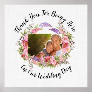 Affiche Un Beau Jour Pour Un Mariage -