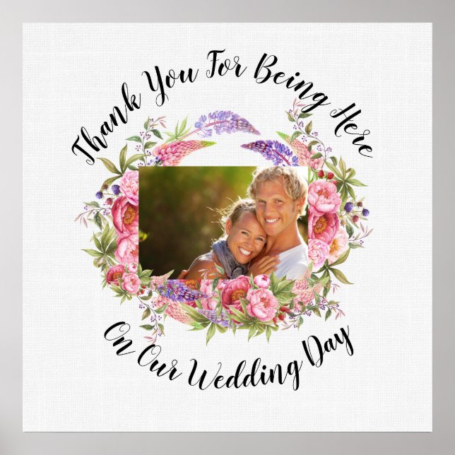 Affiche Un Beau Jour Pour Un Mariage - (Devant)