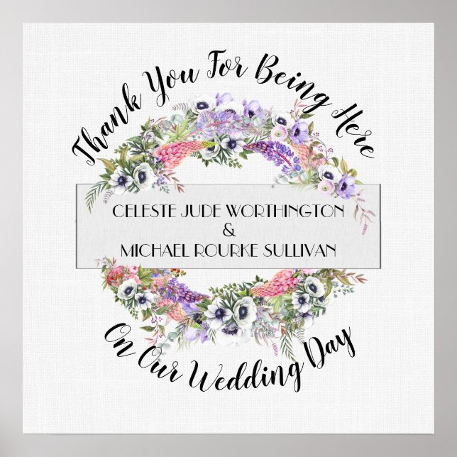 Affiche Un Beau Jour Pour Un Mariage - (Devant)