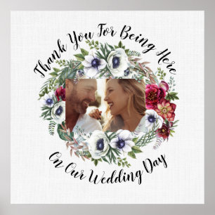 Affiche Un Beau Jour Pour Un Mariage -