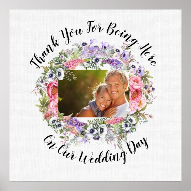 Affiche Un Beau Jour Pour Un Mariage - (Devant)