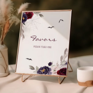 Affiche Un Bébé Brûle Les Faveurs D'Halloween