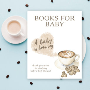 Affiche Un bébé est en préparation Livres pour bébé