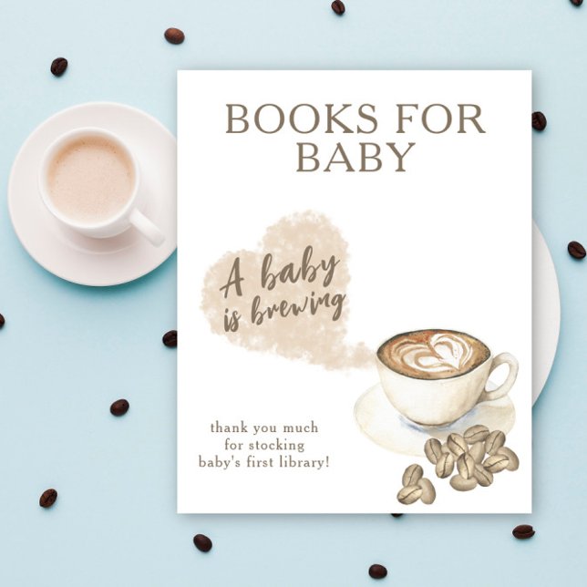 Affiche Un bébé est en préparation Livres pour bébé (Créateur téléchargé)