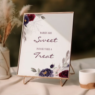 Affiche Un bébé est en train de brasser Halloween Les bébé