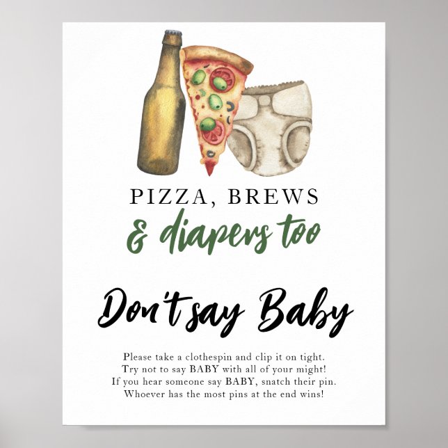Affiche Un bébé prépare du lait Ne dites pas bébé  (Devant)