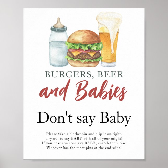 Affiche Un bébé prépare du lait Ne dites pas bébé  (Devant)
