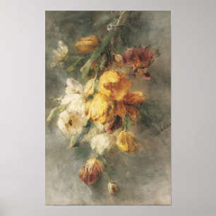 Affiche Un bouquet de tulipes, Margaretha Roosenboom Impr