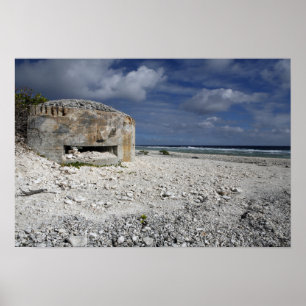 Affiche Un bunker en ruine