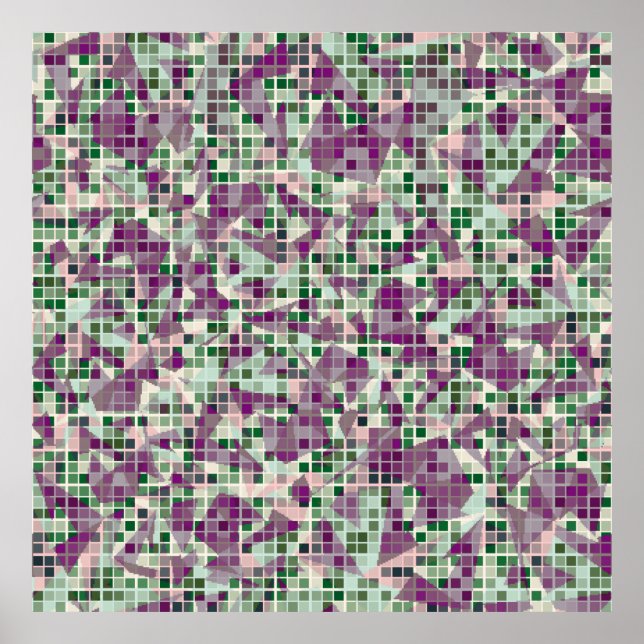 Affiche Un camouflage sans couture. Le point de départ (Devant)