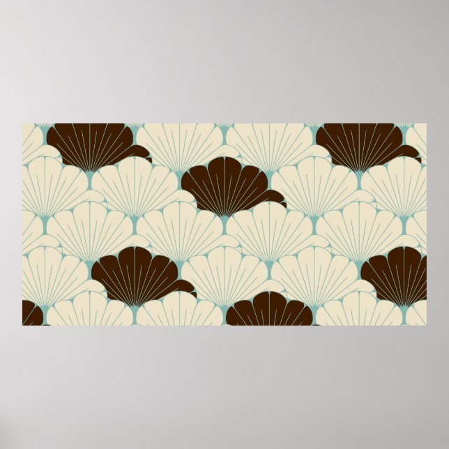 Affiche un carreau sans couture de style japonais avec un  (Devant)