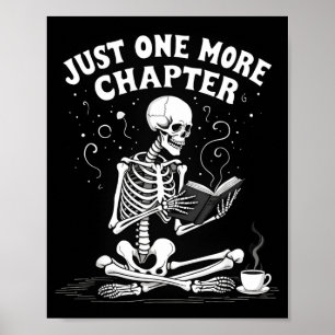Affiche Un chapitre de plus de style littéraire Halloween