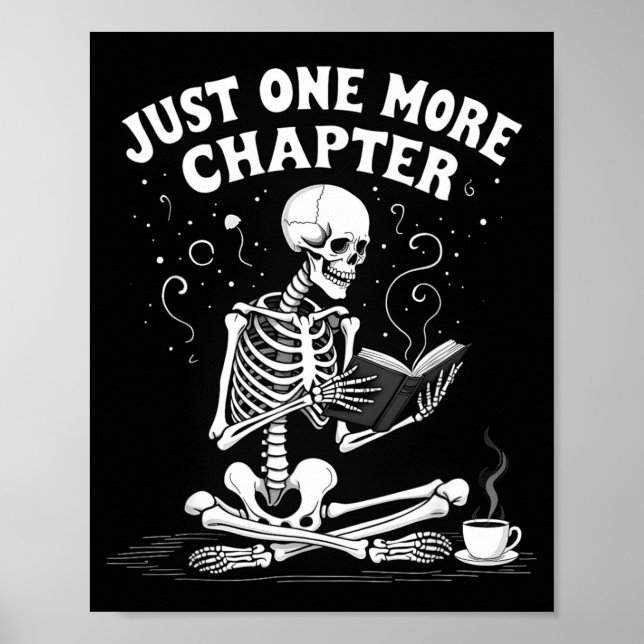 Affiche Un chapitre de plus de style littéraire Halloween  (Devant)