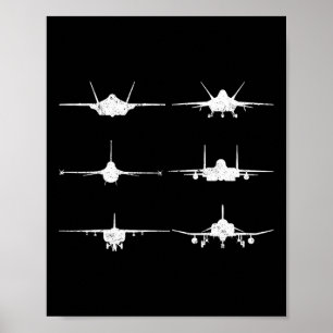 Affiche Un chasseur de la Force aérienne lance un F-4 F-11