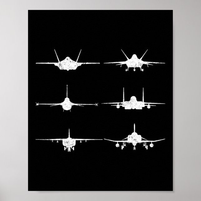 Affiche Un chasseur de la Force aérienne lance un F-4 F-11 (Devant)
