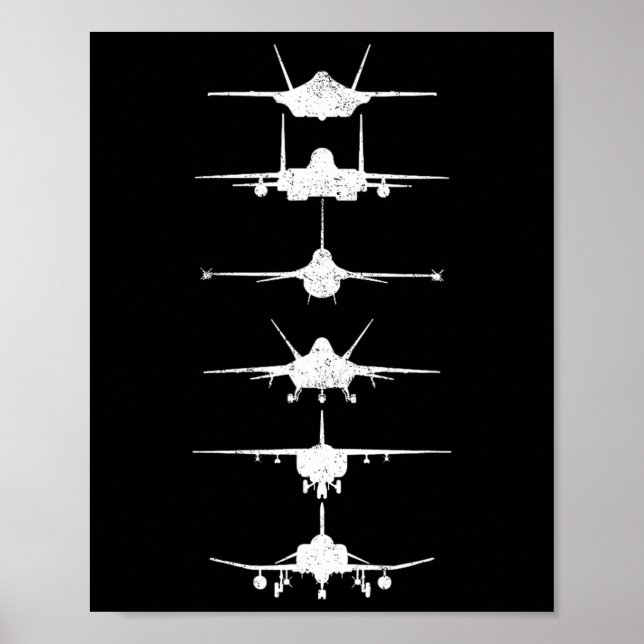 Affiche Un chasseur de la Force aérienne lance un F-4 F-11 (Devant)