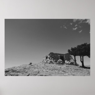 Affiche "Un Château Sur Sandia"