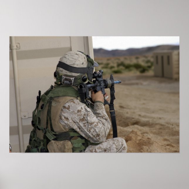 Affiche Un chef d'infanterie (Devant)