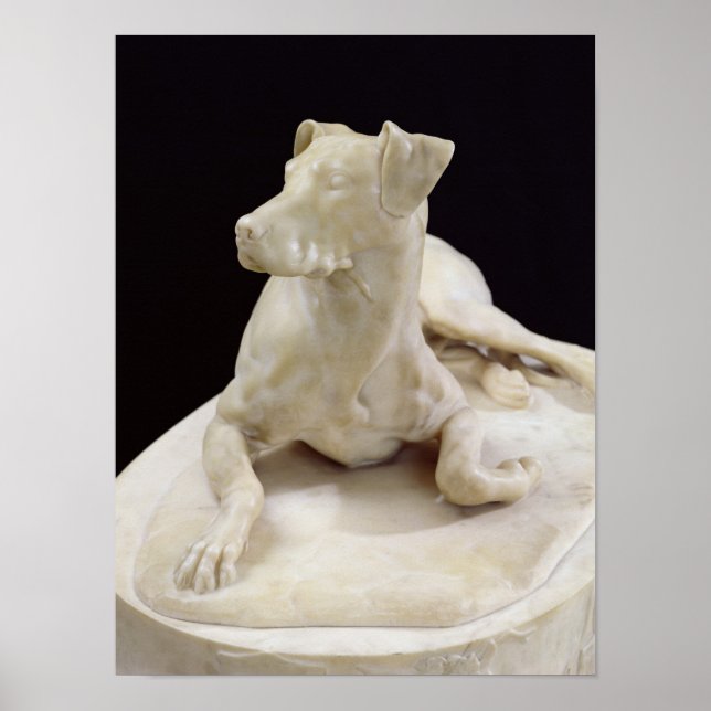 Affiche Un chien, 1827 (Devant)