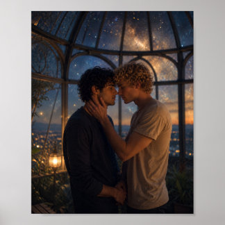 Affiche Un ciel à nous | Projet d'art gay